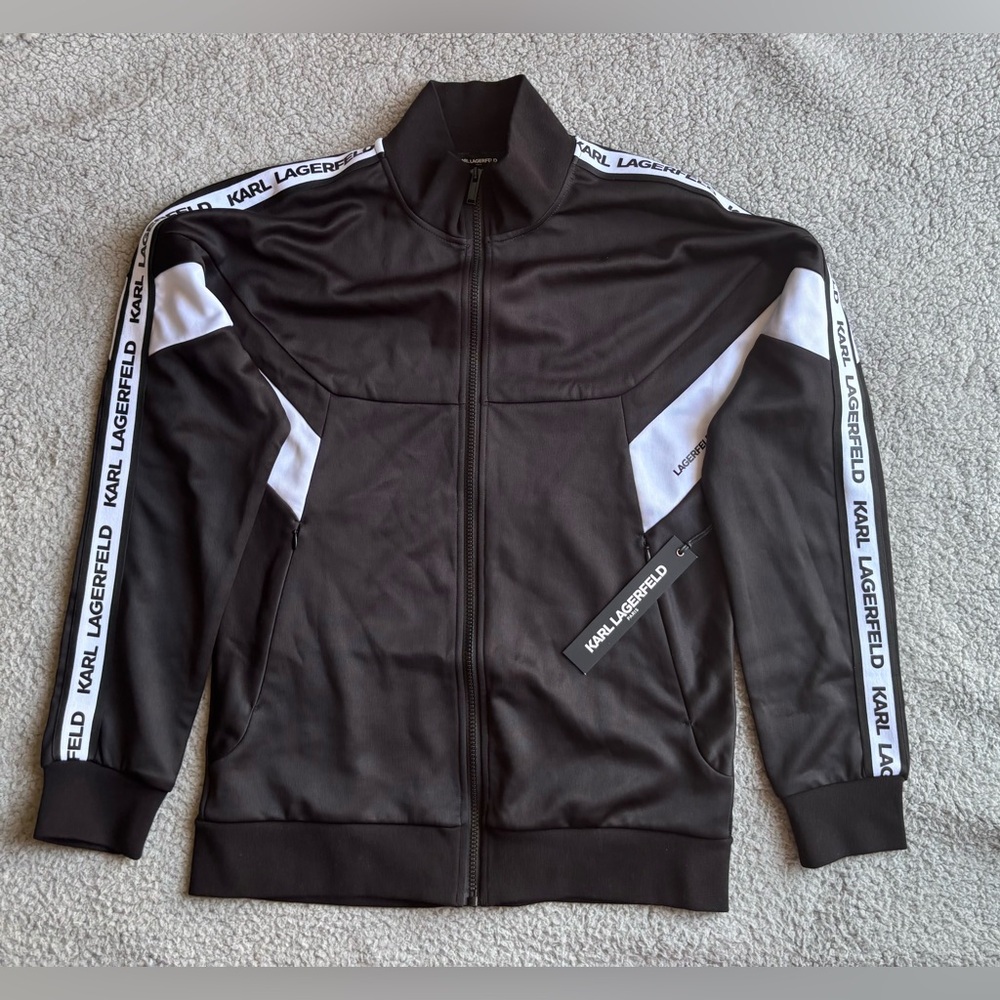Karl Lagerfeld Paris Track Jacket M NWT